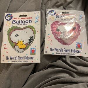 Peanuts Snoopy Love & Affection Balloons - Multicolor
